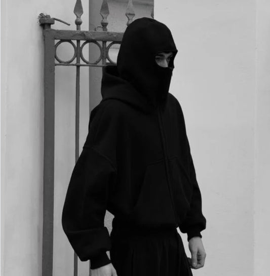 Ninja Hoodie with Built-In Balaclava.
