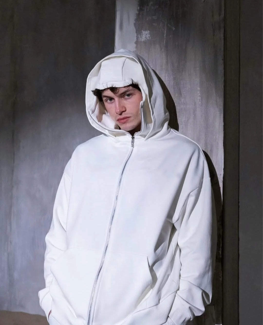 Ninja Hoodie with Built-In Balaclava flaskcard Style