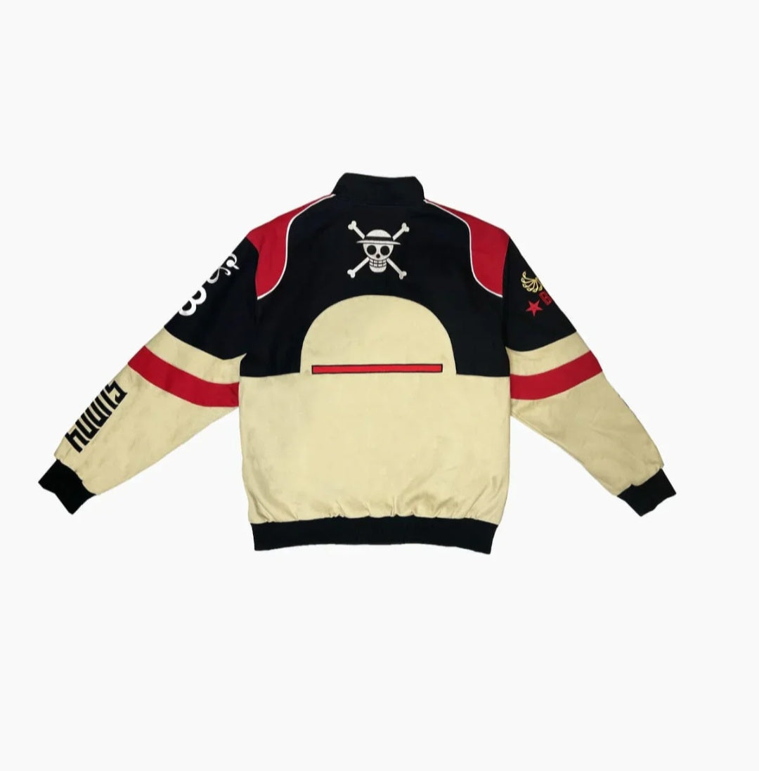 Flaskcard- Hat Pirates Jacket – One Piece Bomber Varsity Jacket