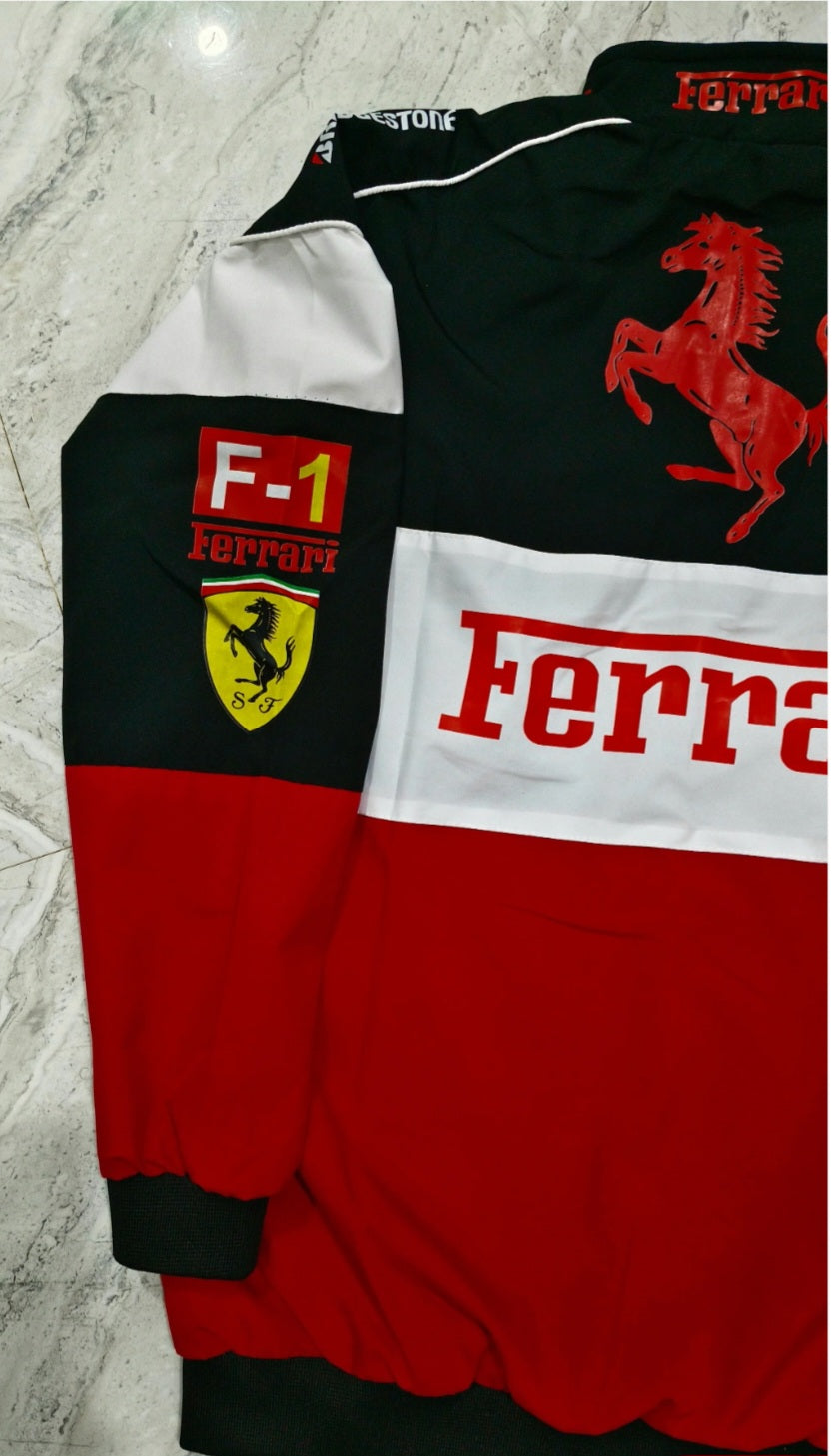 Ferrari F1 Premium Racing Jacket: stylish Racing Apparel