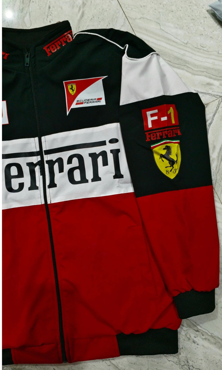 Ferrari F1 Premium Racing Jacket: stylish Racing Apparel