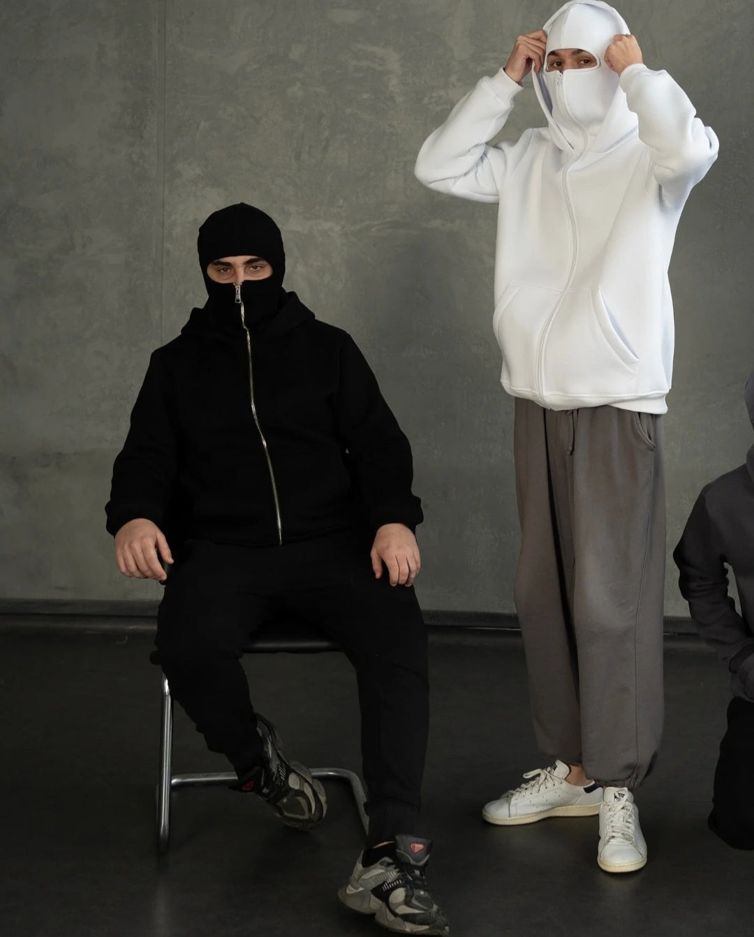 Ski Mask Hoodie - Balaclava Zip Hoodie | Full Zip Face Mask Hoodie by flaskcard