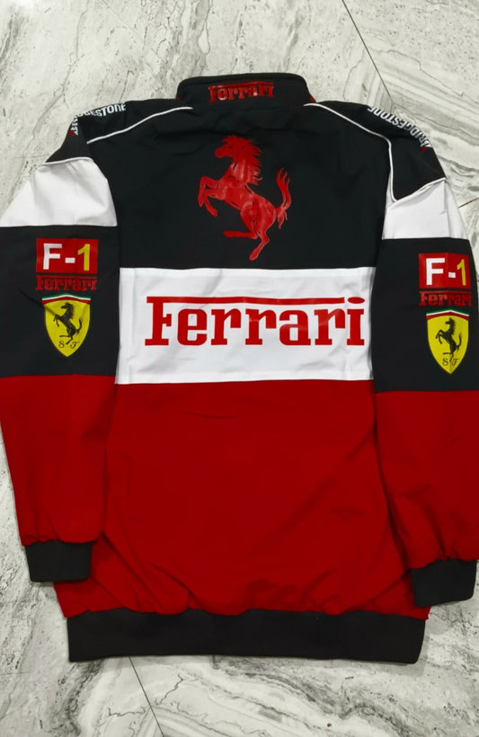 Ferrari F1 Premium Racing Jacket: stylish Racing Apparel