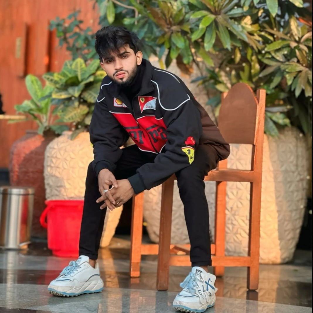 UNISEX FARRARI RACING JACKET BY FLASKCARD